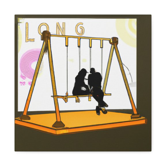 Love Swing Pop Art - Canvas