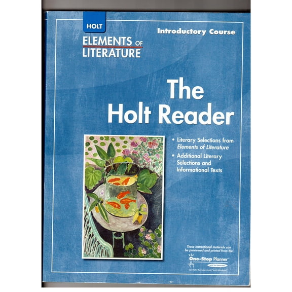 Elements of Literature: Introductory Course - The Holt Reader