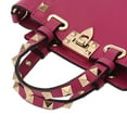 thumbnail image 4 of Pre-Owned Valentino 2-Way Mini Rockstud Purple Women's Leather Shoulder Bag,... (Good), 4 of 11