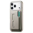 thumbnail image 1 of Case For IPhone 17 Pro Max/17 Pro/17 Air/17, PU Leather Shell With Detachable Card Insertion Wristlet Cover, 1 of 6