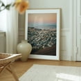 thumbnail image 6 of Golden Horizon - San Francisco California Photography City Skyline Sunset Landscape Scenic Harbor Architecture Oak Framed Wall Art Print 6 x 8 inches, 6 of 12