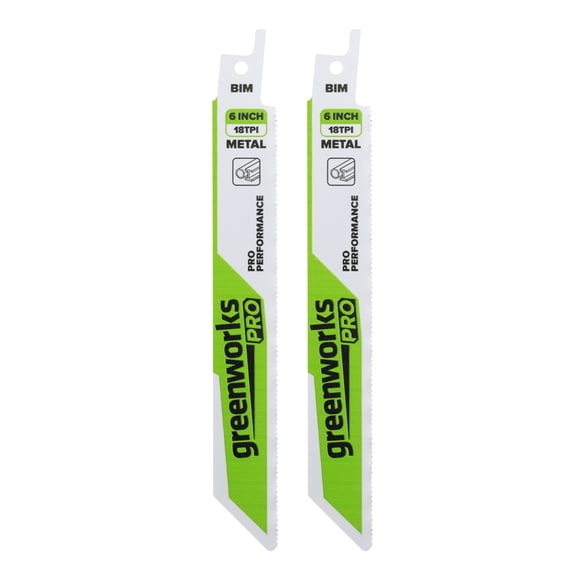Greenworks 2pk 6in 18TPI Metal PA53307A1