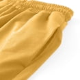 thumbnail image 6 of Women's Casual Pants Women'S Bottom Sweatpants Joggers Pants Workout High Waisted Yoga Pants With Pockets,Yellow Women's Casual Pants L, 6 of 7