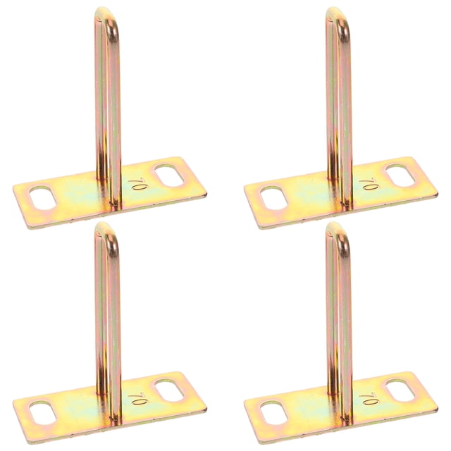 4pcs Electric Motorcycle Seat Cushion Locks Plate Hook Sturdy Metal Replacement Parts For Motorbikes Saddle Lock Seat Safety Locking Device