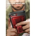 thumbnail image 2 of SupCase Unicorn Beetle Pro Series Case Designed for iPhone SE (2022/2020) / iPhone 7 / iPhone 8, Built-in Screen Protector Full-Body Rugged Holster & Kickstand Case (MetaRed), 2 of 9