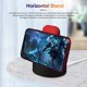 thumbnail image 1 of Soporte de carga de silicona 2 en 1 para iPhone Airpods Watch (negro), 1 of 8