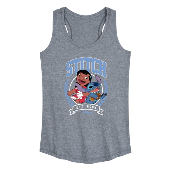 Disney - Stitch Collegiate Group - Women's Any Way Short Sleeve Graphic Dress