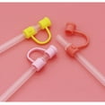 thumbnail image 2 of CCOCC Straw Toppers,Fun Macaron Silicone Straw Covers for 8mm Straws,Dustproof and Leak-Proof Straw Caps for Travel and Daily Life, 2 of 4