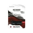 thumbnail image 3 of Kingston KC3000 1 TB Solid State Drive - M.2 2280 Internal - PCI Express NVMe (PCI Express NVMe 4.0 x4) - Desktop PC, Notebook Device Supported - 800 TB TBW - 7000 MB/s Maximum Read Transfer Rate -..., 3 of 3