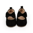 thumbnail image 5 of Yoyauz Baby Girl Mary Jane Shoes Anti Slip Rubber Sole Ballet Slippers Princess Dress Wedding Shoes Newborn Kids Shoes Toddler Shoes（0-12 Month）, 5 of 9