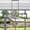 thumbnail image 3 of Aiwen Elegant 7 Lights Rectangle Chandelier Classic Pendant Light, 3 of 9