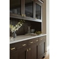 thumbnail image 3 of Amerock Merced 3 inch (76mm) Center-to-Center Golden Champagne Cabinet Pull, 3 of 7