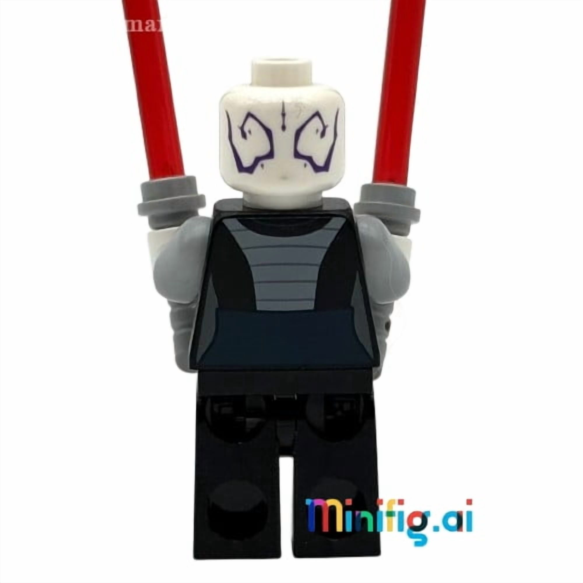 LEGO Star Wars Asajj Ventress with 2 Red Lightsabers Set 7957