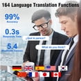 thumbnail image 2 of Gafas Inteligentes Giwbeiv, Traductor AI 164 Idiomas, Bluetooth, 2 of 9