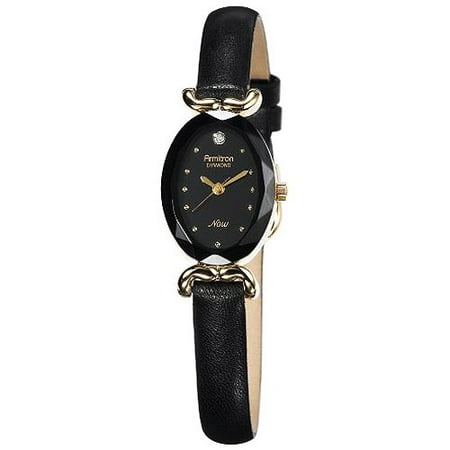 Armitron Women's Black Oval Dress Watch
