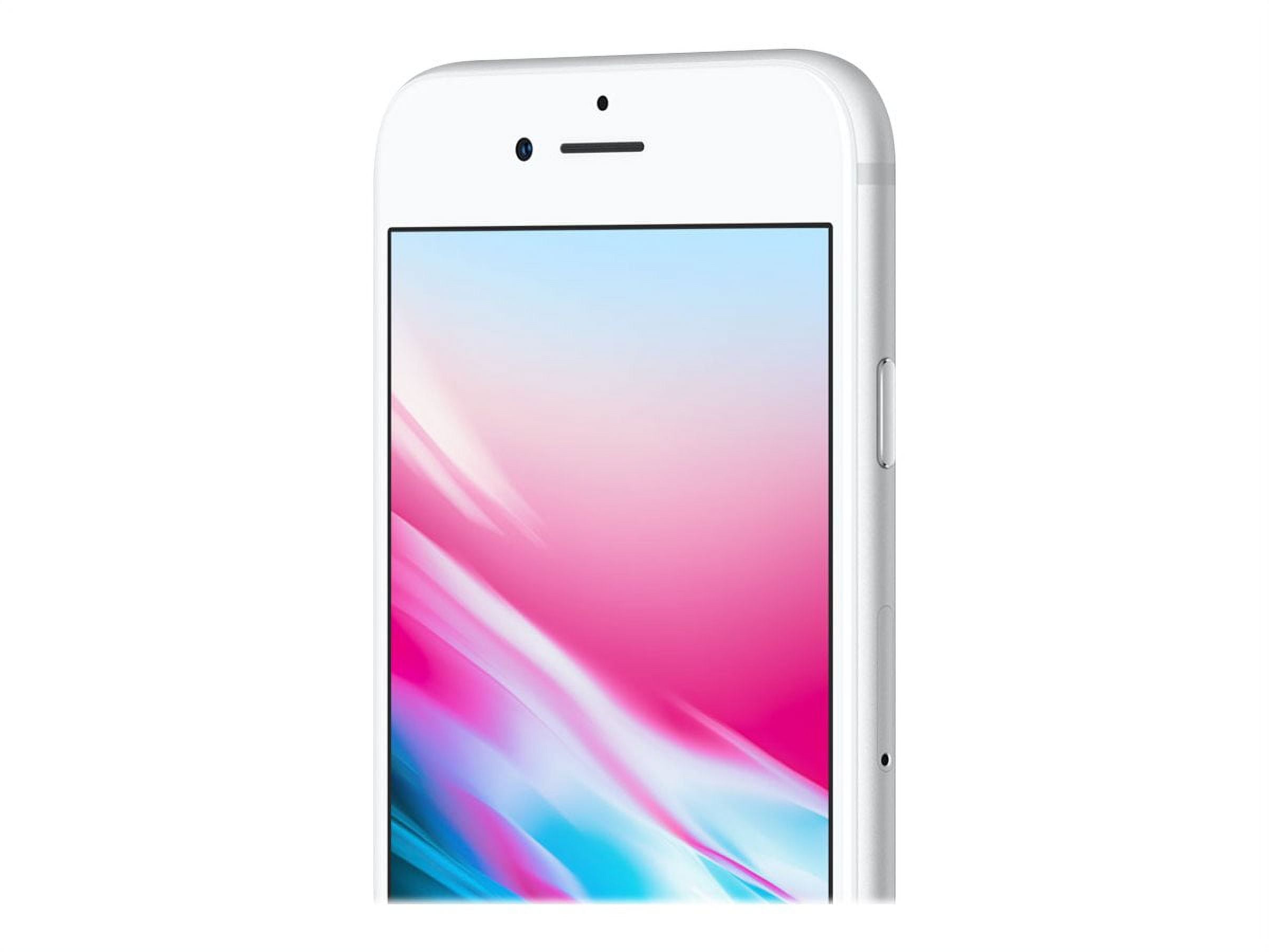 Restored Apple iPhone 8 Plus 256GB, Silver - Unlocked LTE 