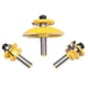 thumbnail image 3 of 3Pcs 1/2inch Rail & Blade Cutter Panel Cabinet Router Set Milling cutter Power Door knife Wood Cutt, 3 of 5