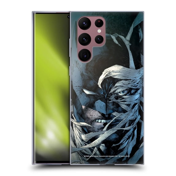 Head Case Designs Officially Licensed Batman DC Comics Hush New Edition Comic Book Cover Soft Gel Case Compatible with Samsung Galaxy S22 Ultra 5G