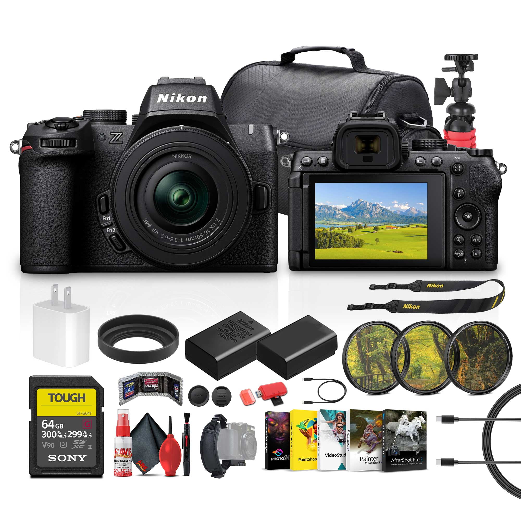 Nikon D5000 DSLR Camera, 12.3 Megapixel with Lens, 0.71