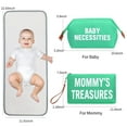 thumbnail image 3 of Diaper Bag Tote with Mommy's Treasure and Baby Necessities, Large Capacity Mommy Bag for Hospital and Weekender Travel, Newborn Baby Essential, 3 of 9