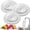 300pcs, variant on 100 PCS Faucet Filter Cotton Bags, Universal Tap Water Filter for Kitchen Bathroom Sink, Multi-Pack Faucet Cotton Filter for Hard Water, Sediment Rust Remover Mesh Cover with Strap (100pcs)