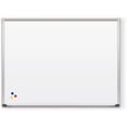 thumbnail image 5 of Dry Erase Board, Steel, 48 in, 72 in, Aluminum Frame, White, Gloss 219AG, 5 of 5