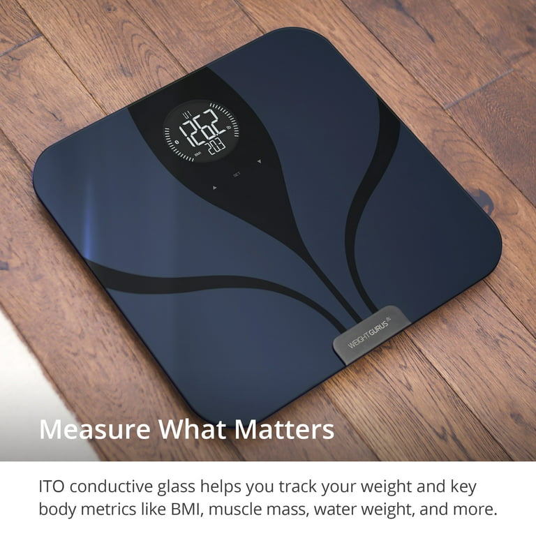 GreaterGoods Smart Scale, Bluetooth Connected Body Weight Bathroom