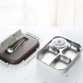thumbnail image 4 of Fiambrera Bento multifuncional Baoblaze Contenedor de comida Verde, 4 of 8