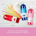 thumbnail image 3 of Nostalgia Snow Cone Syrup Party Kit, 3 x 16 oz Flavored Syrup Set with Cones and Spoon Straws, 3 of 6