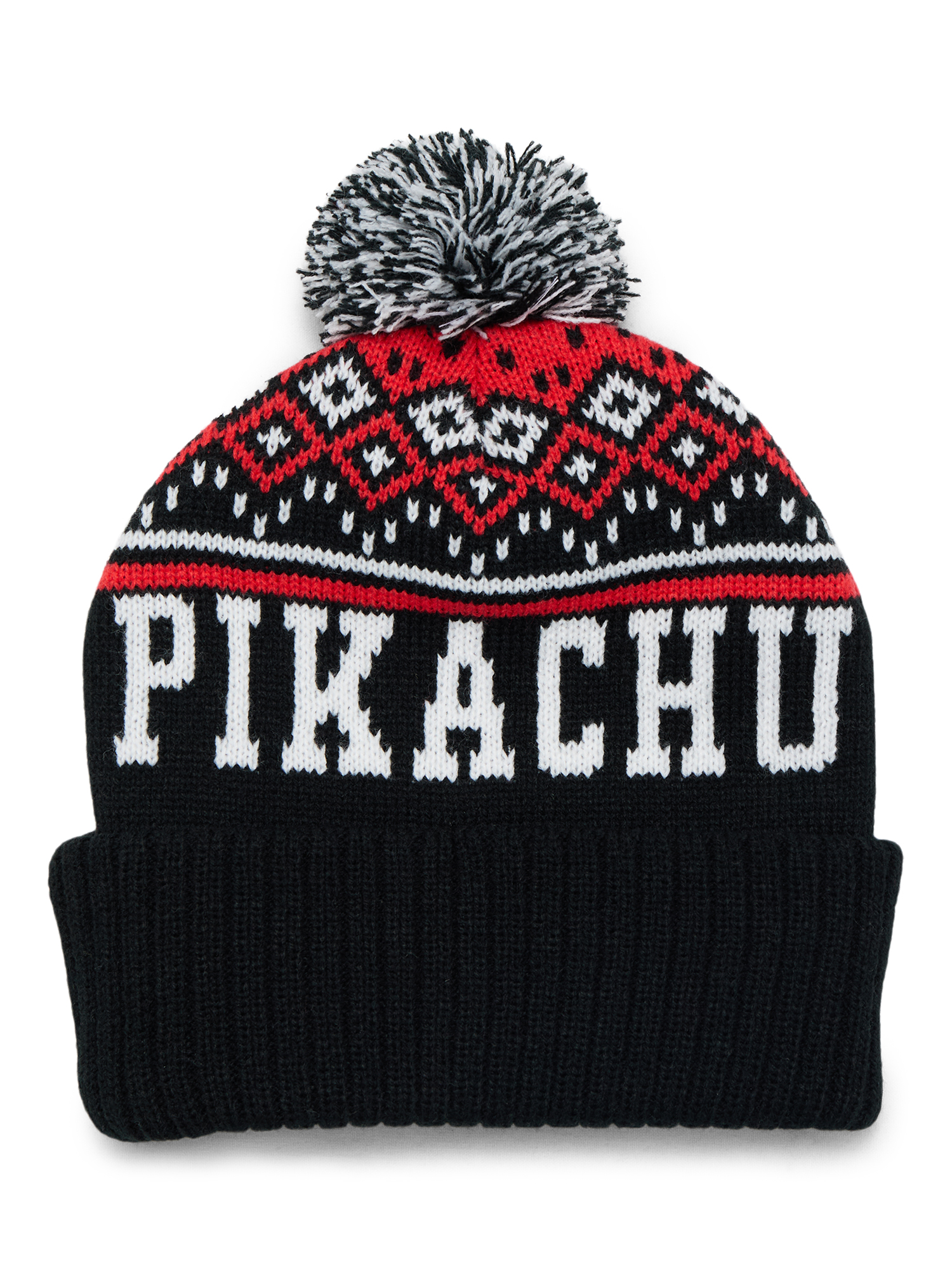 Pokemon Women's Pikachu Pom Beanie Hat