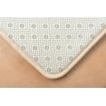 thumbnail image 3 of Clara Clark Bath Mat Bathroom Rug - Absorbent Memory Foam Bath Rugs - Non-Slip, Thick, Cozy Velvet Feel Microfiber Bathrug, Plush Shower, Toilet- Floor Bathmats Carpet - Cream - Large Size 20"x32", 3 of 5