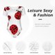 thumbnail image 4 of Balery Fly Flying Ladybug Body de cuello redondo de manga corta para mujer Tops de manga corta Tops básicos-Medium, 4 of 7