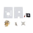 thumbnail image 3 of CSYANXING Étui de Refroidissement Acrylique Transparent, Accès Facile aux Ports, Assure une Performance Stable pour Raspberry Pi 3/2 Modèle B, 3 of 5
