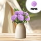 thumbnail image 4 of Hortensias artificiales | Arreglo floral de espuma de 25 piezas para decoración de bodas, regalo de San Valentín y centros de mesa para fiestas | Rojo, blanco, rosa, morado, beige, vino y gris, 4 of 6
