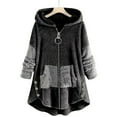 thumbnail image 2 of Casual Womens Longline Cardigan Lace Trimmed Boho Open Front Soft Outerwear For Everyday, 2 of 4