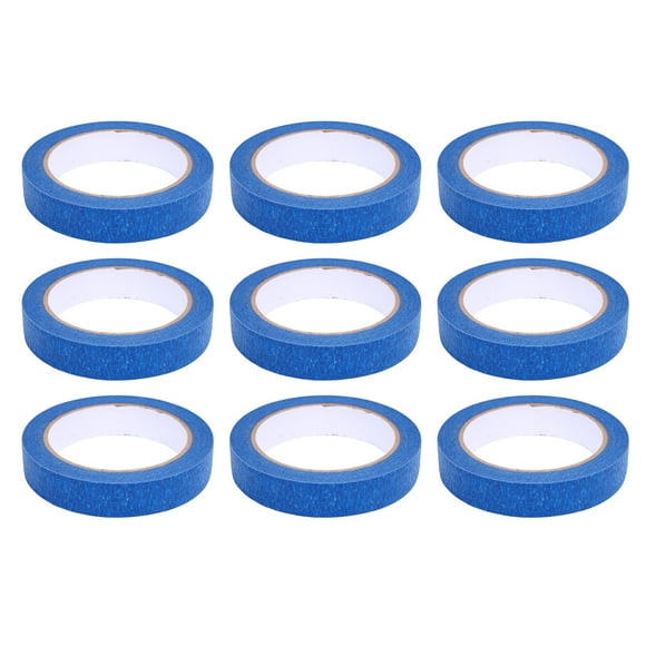 Auto Body Paint Tape Automotive Masking Car Paint 20mm 30m Blue Heatproof Easy Removal No for Painting DIY Crafts Art
