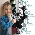 thumbnail image 3 of Blackout Kids Curtains,Pioneer Flower Floral Print Pattern Childrens Insulated Curtains Set Of 2,Bedroom Essentials,Toddler Room Decor 52"x84", 3 of 5