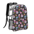 thumbnail image 3 of Gaeub Rainbow Unicorn And Cat Icecream Print Clear Backpack ,Clear Transparent Backpack, PVC Bag with Side Pockets,for Concert, Beach, Work, Travel & Sporting, 3 of 7