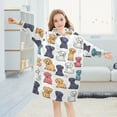 thumbnail image 5 of joogoo Blanket Hoodie for Puppy Dogs Cartoon Oversize Sweatshirt 3-14 YR L, 5 of 7