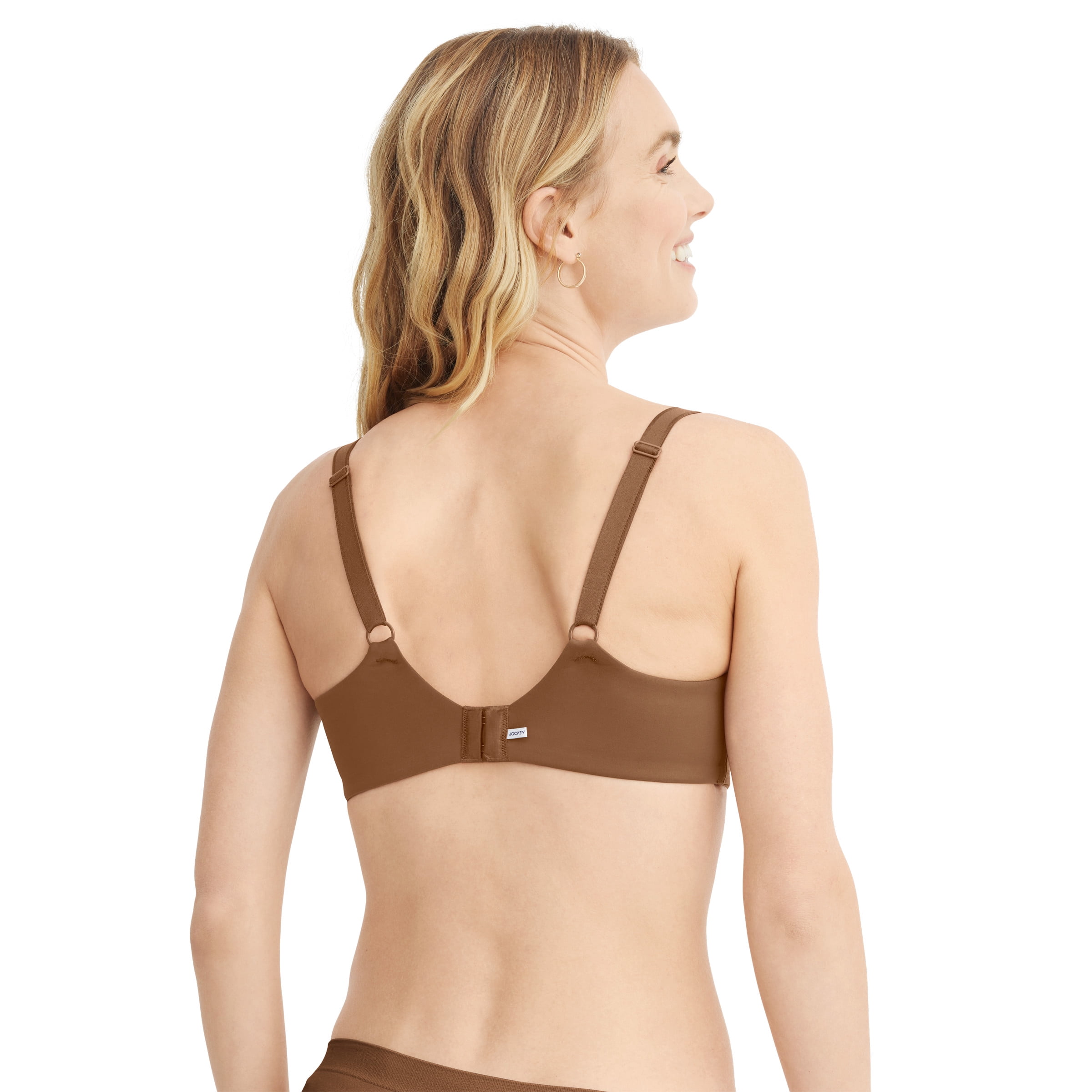 Jockey Women's Smooth & Sleek Microfiber Full Coverage Wirefree T-Shirt Bra