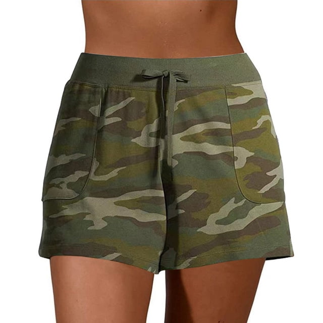 Shorts Loose Splicing Shorts - Walmart 