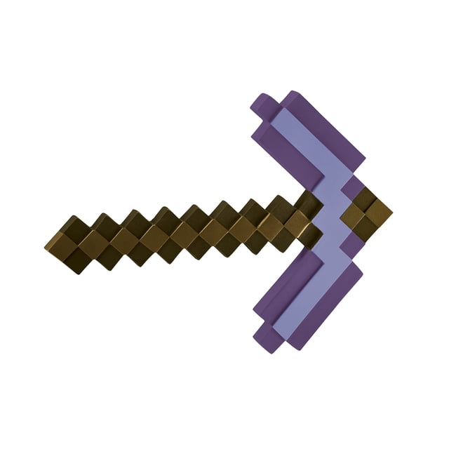 Accesorio para disfraz, piqueta de Minecraft encantada para niños