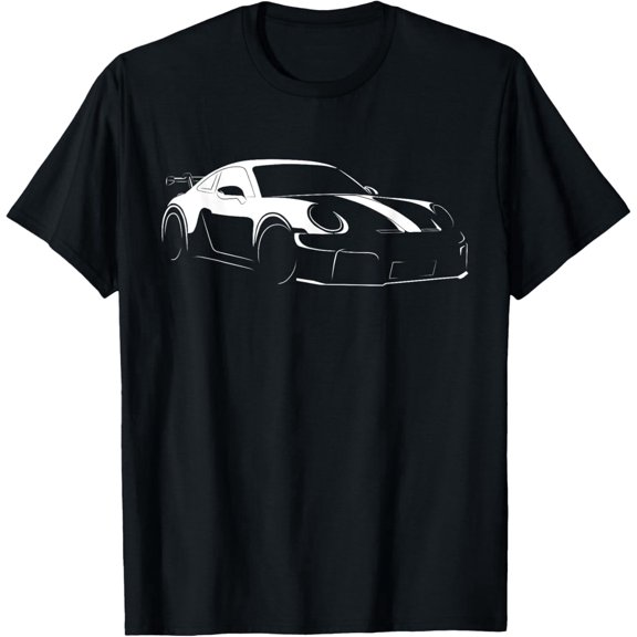 Retro 911 Silhouette Classic Car Graphic Design for men dad T-Shirt
