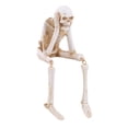thumbnail image 2 of sunsanly Skeleton Figurine Realistic Non-See Non-Speak Non-Hear Statues Spooky Skeleton Collectible Ornaments for Halloween Haunted House, 2 of 8