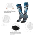 thumbnail image 3 of Fotbe Forest Meditating Goat Calcetas Divertidas Estampadas para Hombre y Mujer, Calcetas de Algodón hasta la Rodilla para Caminar, Correr, Enfermería y Embarazo, 3 of 6