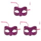 thumbnail image 5 of Sonducket Half Face Retro Elegante Delicado Prom Masquerade Ladies Costume Accesorios Ball Party Decoración Halloween rose red Type1 NO1, 5 of 6