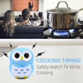 thumbnail image 5 of Lindo temporizador de cocina, temporizadores giratorios mecánicos de 60 minutos para cocinar, temporizadores de cocina retro con alarma fuerte, 5 of 5