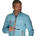 thumbnail image 4 of GrandPrix Originals Men's Gulf Raceway Cotton Zip Jacket - Blue/Navy, 4 of 5
