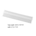 thumbnail image 2 of UPOUART 8Pcs Household Plastic Drawer Dividers White Adjustable Organizers for Home Storage, 2 of 8