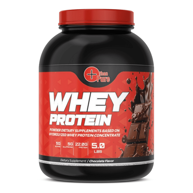 Whey Protein 2.2 kg Sabor Chocolate – Más Músculo y Energía | More Than Pure